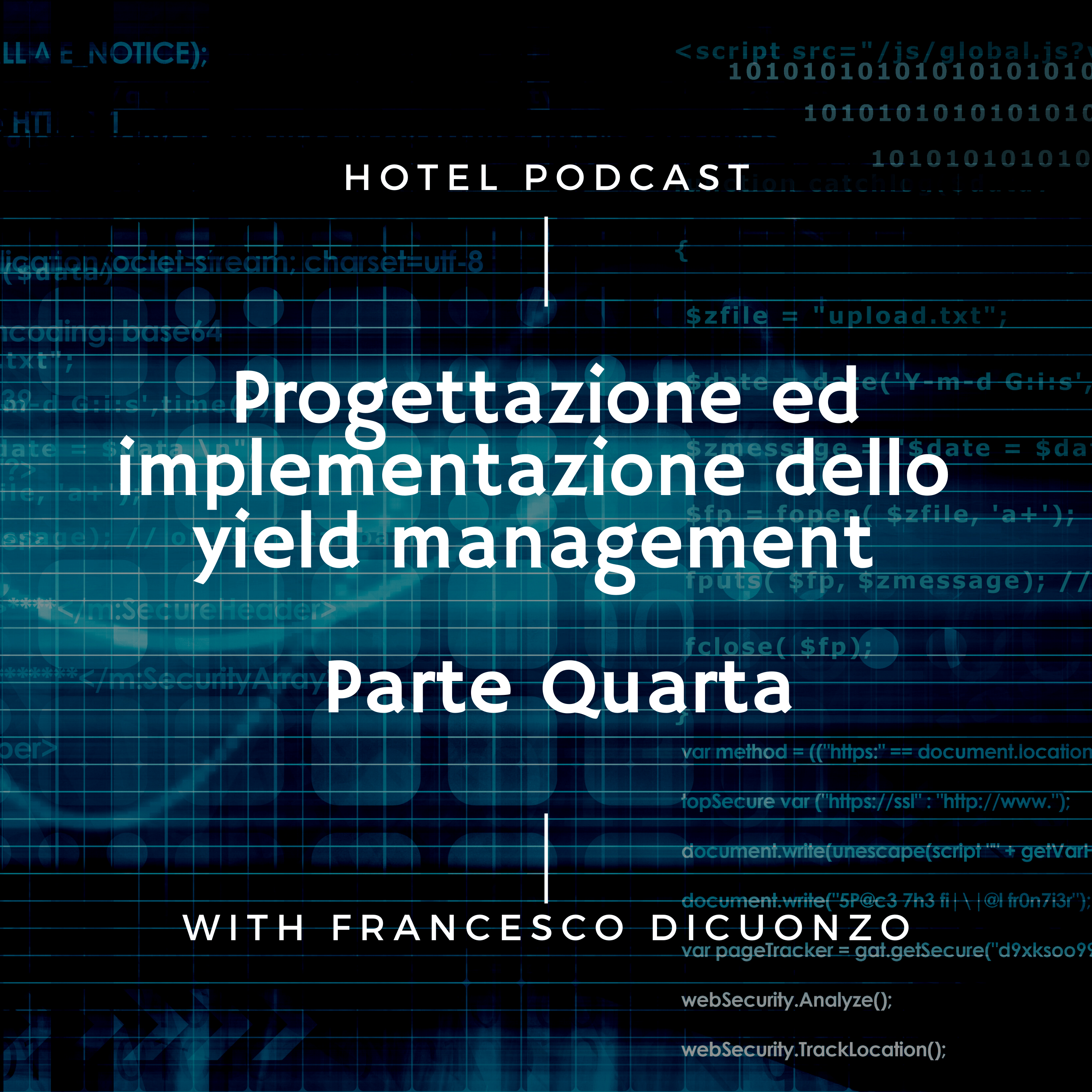 13. Progettazione ed implementazione dello yield management. Parte Quarta